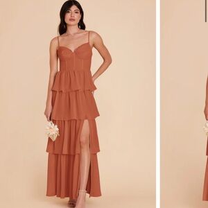Birdy Grey Terracotta Tiered Maxi Dress